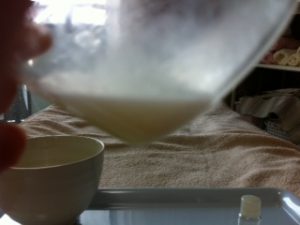 009クレンジング混ざった後